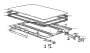 Image of Circul.sliding/lifting roof cover gasket. L=2580MM image for your BMW 2000ti  