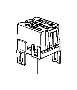 View Relay holder, black white Full-Sized Product Image