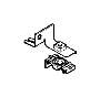 View BRACKET OIL PIPE Full-Sized Product Image 1 of 2