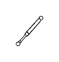 View Gas pressurized spring Full-Sized Product Image 1 of 1