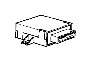 Image of Control unit head rest rear image for your 2000 BMW 735i   