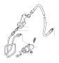 Image of SUPPORT PRESSURE HOSE ASSY image for your 1995 BMW