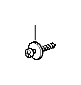 View Hexagon screw for plastic Full-Sized Product Image