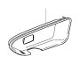Image of Left door trim panel insert. 0547/C4TT GRAU image for your 1992 BMW 325i   
