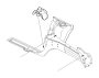 41007062563 LEFT ENGINE SUPPORT REINFORCEMENT
