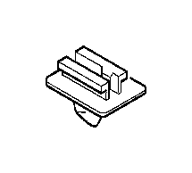 Image of Bracket, plug connection black image for your BMW