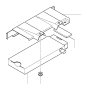 Image of Bracket transmitter-receiver image for your 2003 BMW 525d   