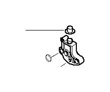 Thrust adapter, chain tensioner