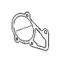 Image of Connection flange image for your 1995 BMW 520i   