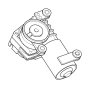 Image of REAR WINDOW WIPER MOTOR image for your 2010 BMW 750iX   