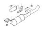 Image of RP exhaust pipe cat.conv.cylinder 1-4. ZYL.1-4 image for your BMW