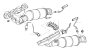 Image of RP exhaust manifold with catalytic conv. ZYL. 1-4 (EU3) image for your 1995 BMW