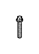 Image of Torx bolt. M8X45 image for your BMW