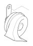 Image of Horn, high pitch image for your 2005 BMW X5   