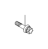 View Torx screw with ribs Full-Sized Product Image
