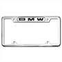 View Add this stylish license plate frame to customize your BMW. All license plate frames come complete with matching hardware hider caps. Full-Sized Product Image