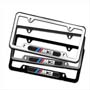 View All license plate frames come complete with matching hardware hider caps. Full-Sized Product Image