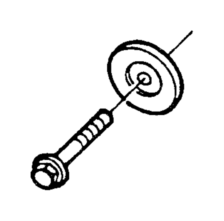 Idler Pulley 2001 Dodge Ram 1500