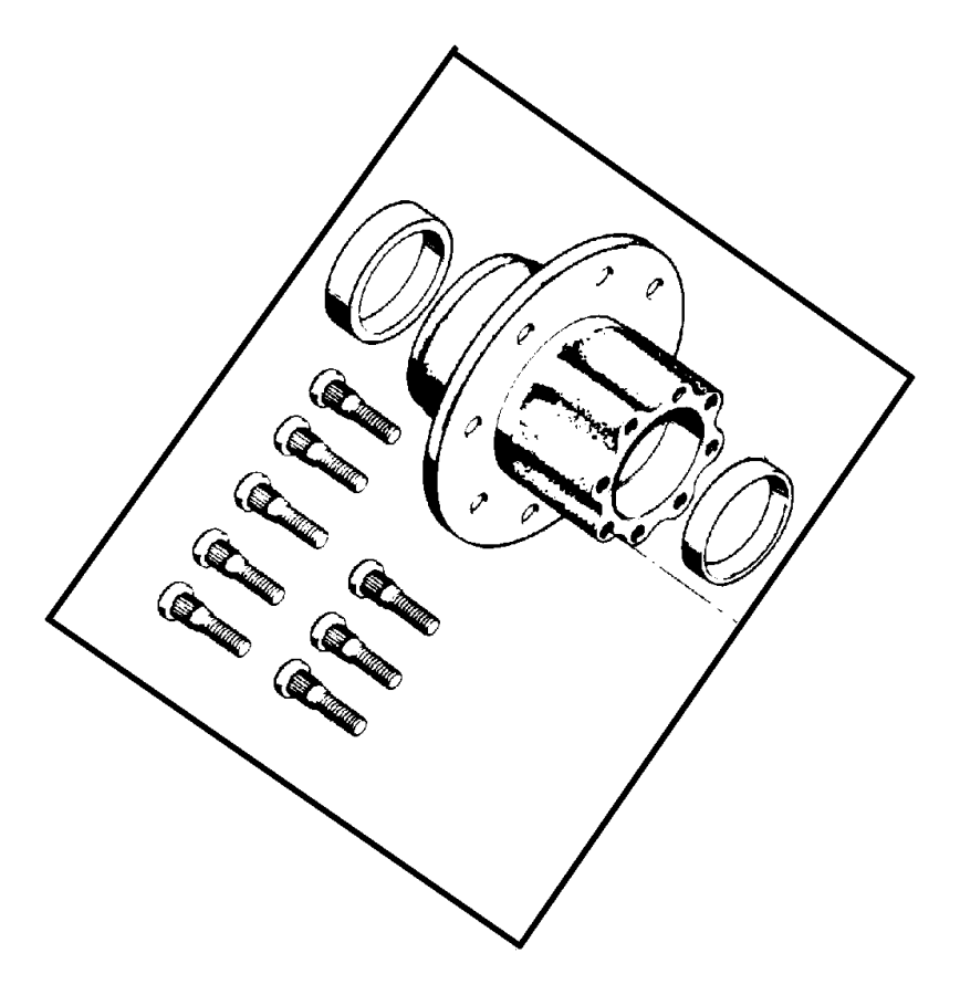 View 4746916 Wheel Lug Stud Full-Sized Product Image