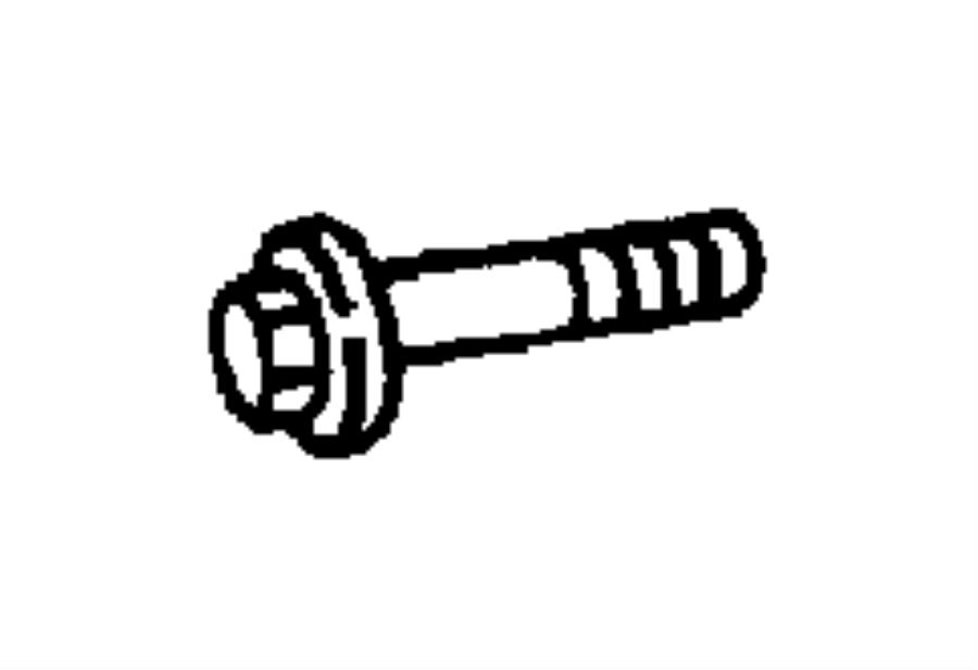 View 6101984 Bolt. Stabilizer. Mount. (Rear) Full-Sized Product Image