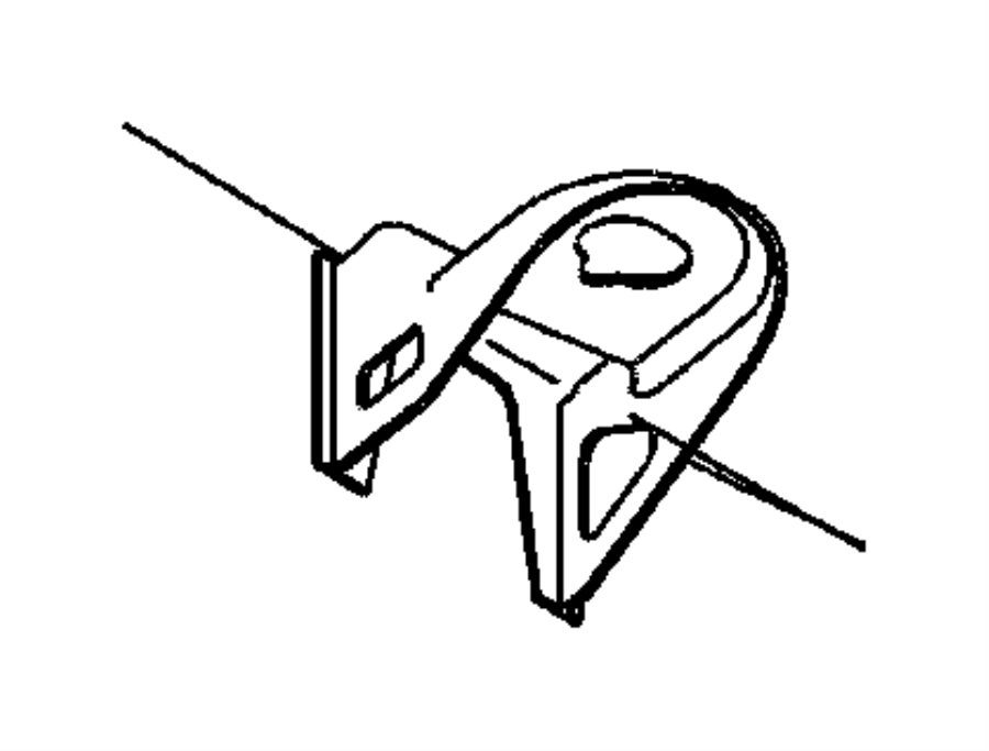 View 52106561AE ARM. Lower Control. Front. Left.  Full-Sized Product Image