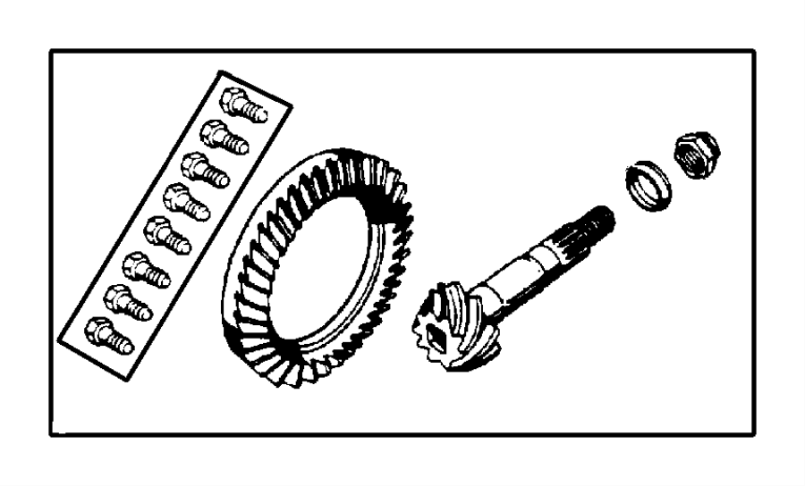 View 5012807AD Differential Ring and Pinion Full-Sized Product Image