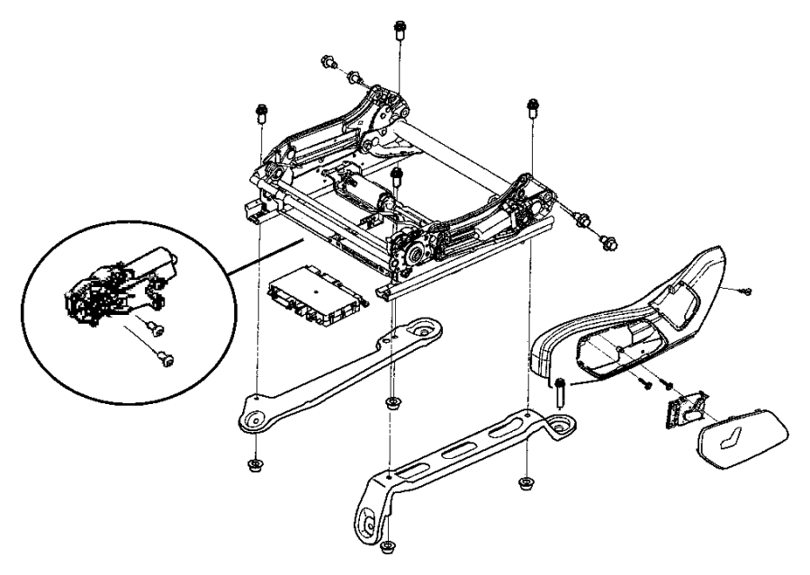 View 4602799AD Module. Control. Seat. Memory.  Full-Sized Product Image