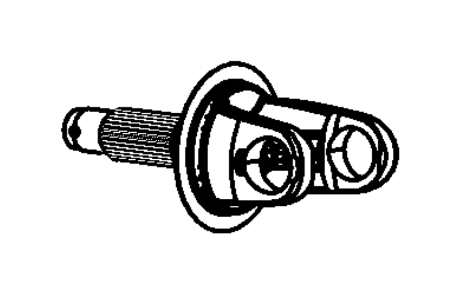 View 5175269AA Drive Axle Shaft Full-Sized Product Image