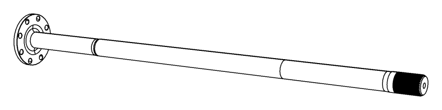 View 5086902AB Drive Axle Shaft (Rear) Full-Sized Product Image