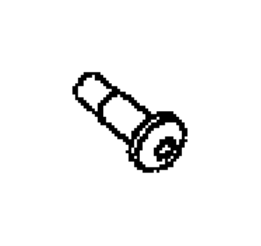 View 6105123AA Belt. Bolt. SCrew. Retractor. Seat. (Front, Rear, Upper, Lower) Full-Sized Product Image