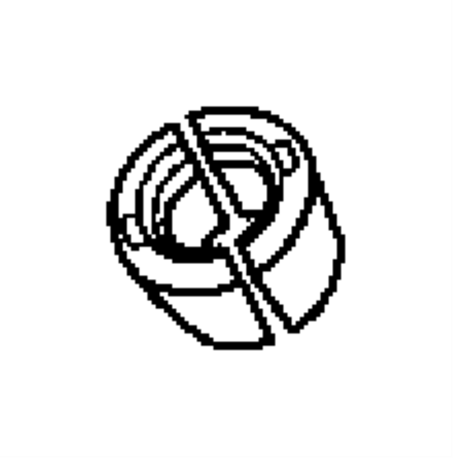 View 04884726AA LOCK. Valve Spring Retainer.  Full-Sized Product Image