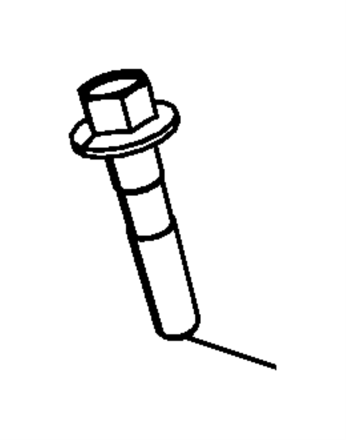 View 6507909AA Bolt. Stabilizer. Mount. Link.  Full-Sized Product Image