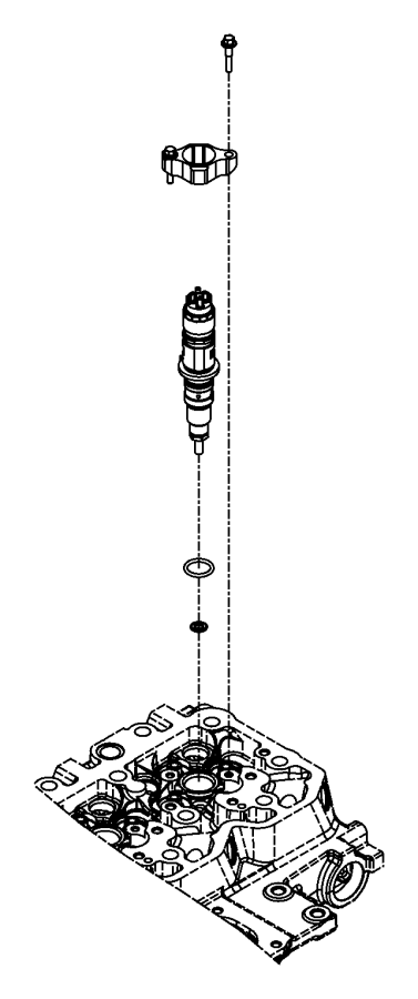 View 68031602AA Fuel Injector O-Ring Full-Sized Product Image