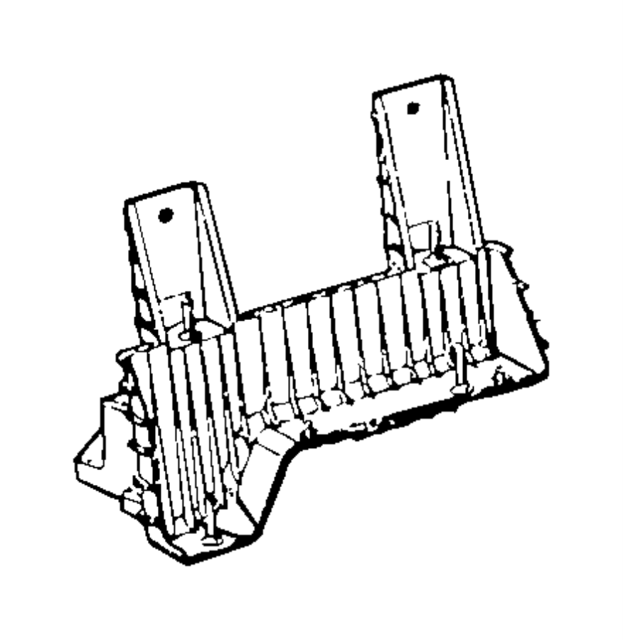 View 53032453AE Air Cleaner Bracket (Lower) Full-Sized Product Image