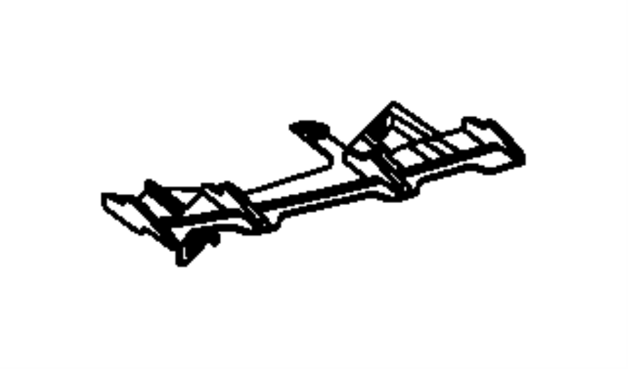View 68381136AA BRACKET. Fascia. Right.  Full-Sized Product Image