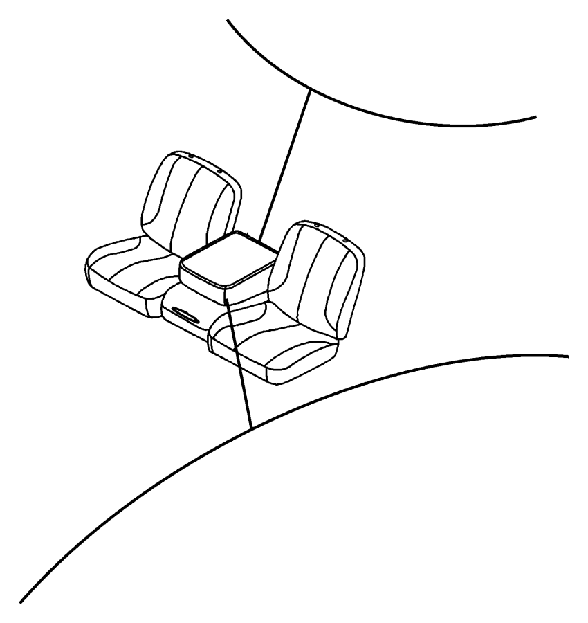 View 68050516AA Seat Back Cushion Full-Sized Product Image