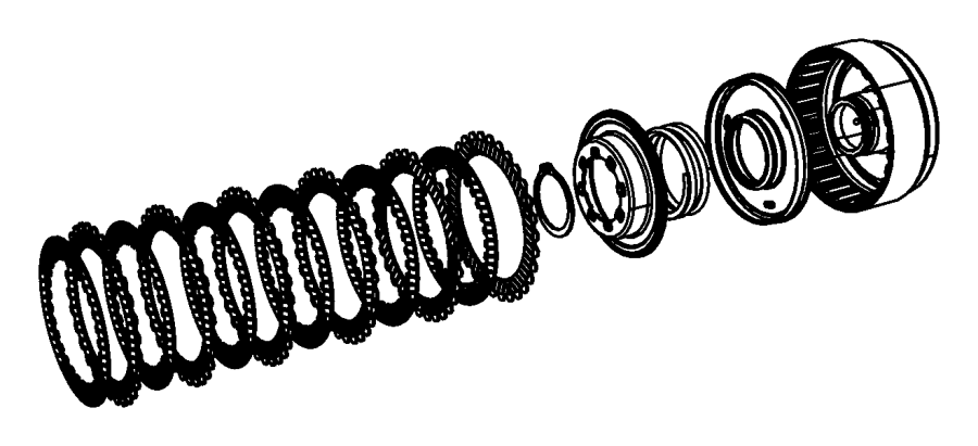 View 05078636AA NEEDLE BEARING. Thrust.  Full-Sized Product Image