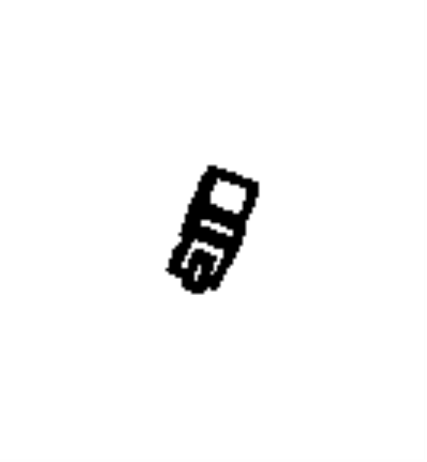 View 06508966AA STUD. Double Ended. M6X1.00X18.00, M8X1.25X51.00. Mounting. Front, Rear.  Full-Sized Product Image