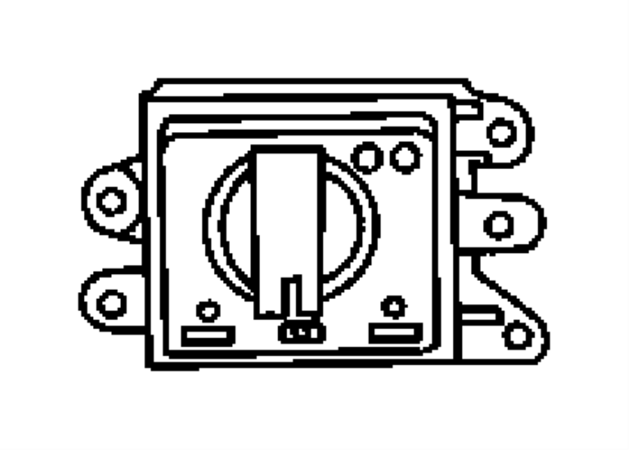 Mopar 68258736AA Transfer Case Switch
