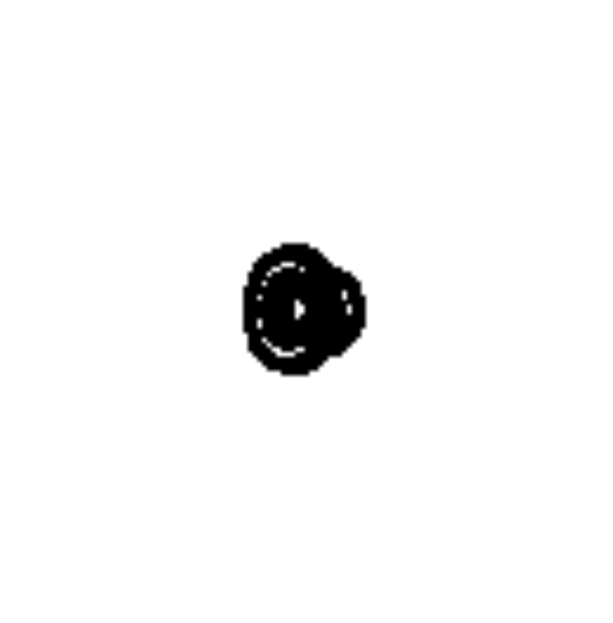 View 68055094AA Bumper Face Bar Nut Full-Sized Product Image