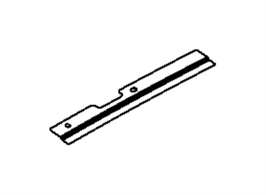 View 55372469AA Roof Side Rail Reinforcement (Upper) Full-Sized Product Image