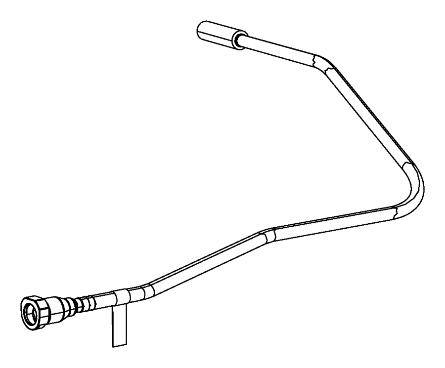 View 52125202AD TUBE. Fuel Vapor, Throttle Body Purge.  Full-Sized Product Image