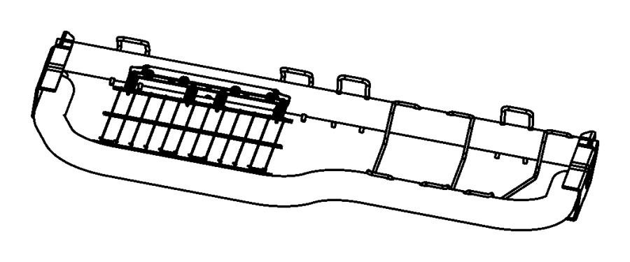 View 68050836AA Seat Frame (Rear) Full-Sized Product Image