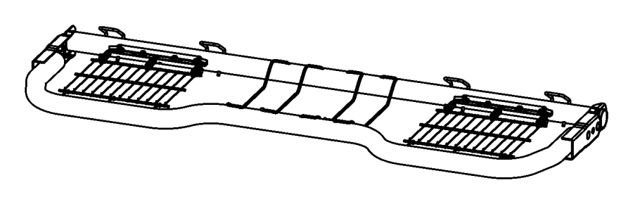View 68050838AA Seat Frame (Rear) Full-Sized Product Image