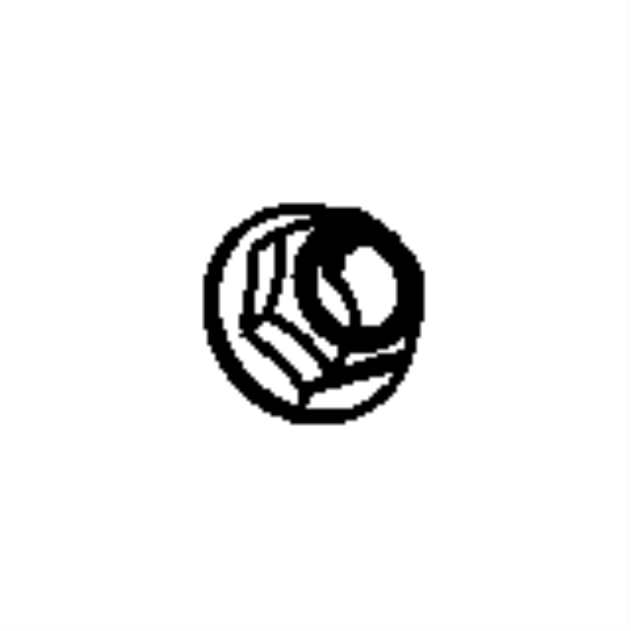 View 06509460AA NUT. Hex. Mounting.  Full-Sized Product Image