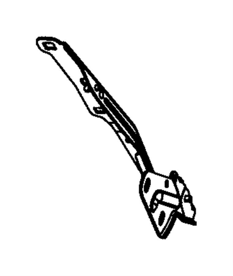 View 5160344AC Hood Hinge Full-Sized Product Image