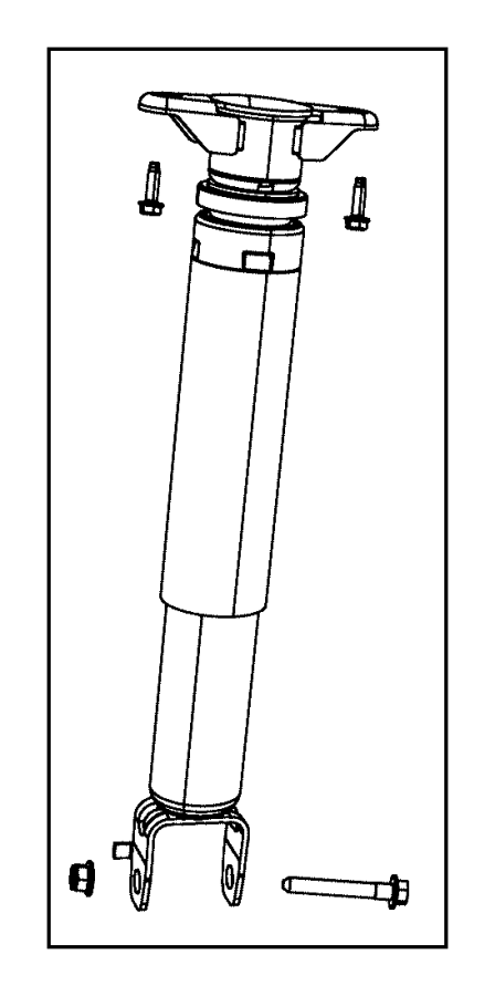 View 6509622AA Suspension Shock Absorber Bolt Full-Sized Product Image