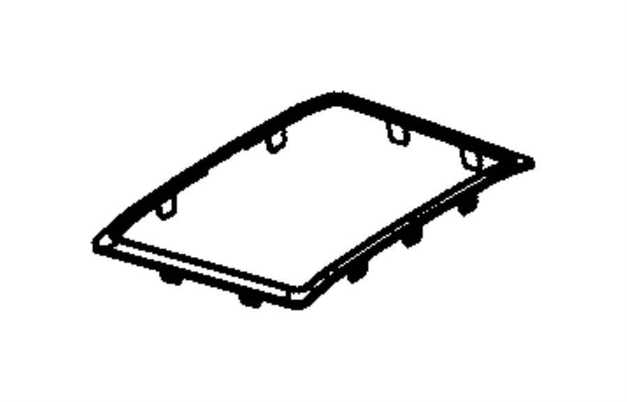 View 1HS06SZ6AA Console Trim Panel Full-Sized Product Image