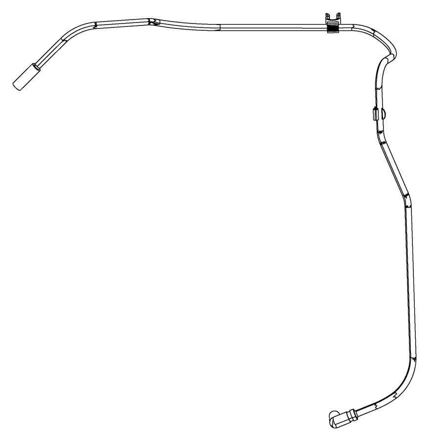 View 04578627AA TUBE. Canister Purge.  Full-Sized Product Image