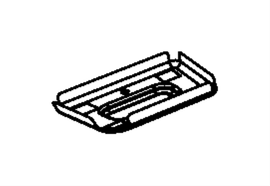 View 04389654AC GUSSET. Body Side Sill. Right.  Full-Sized Product Image